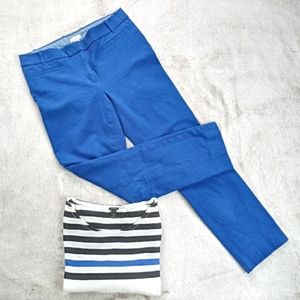 J.Crew Classic Royal Blue Dress Pant size 2S